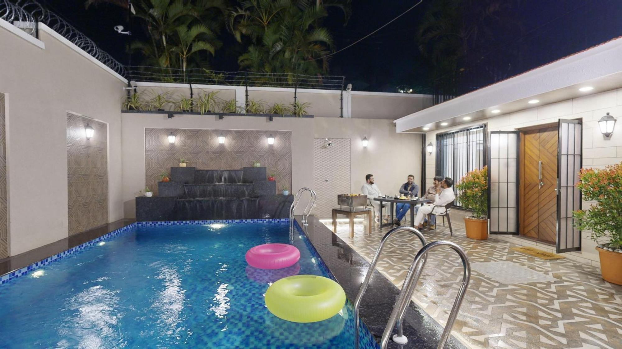 Al Barakah 5 Bhk Private Swimming Pool Villa Panchgani Bagian luar foto